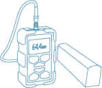 Вимірювання захисного шару бетону фото